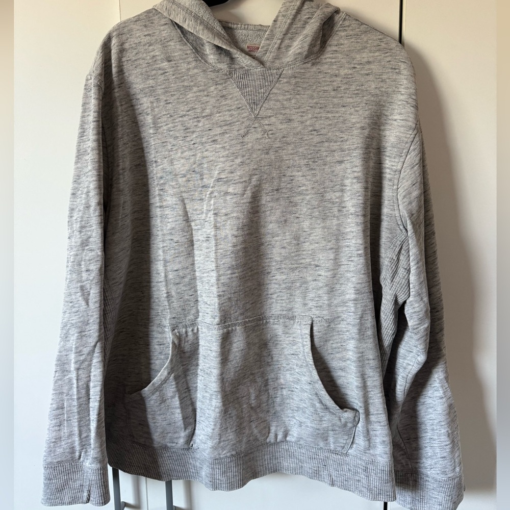 Mossimo Supply Co Gray Crew Neck Sweatshirt
